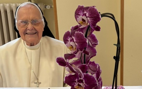 Celebrazione all’Oasi per il centenario di suor Daniella Mombrini