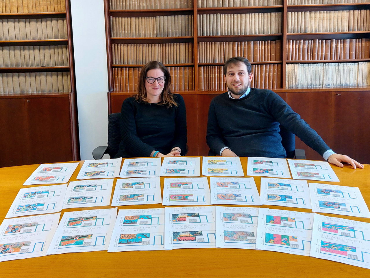 Gli studenti del Modigliani propongono decorazioni per gli spogliatoi