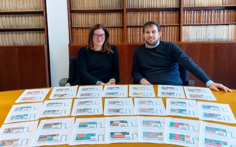 Gli studenti del Modigliani propongono decorazioni per gli spogliatoi