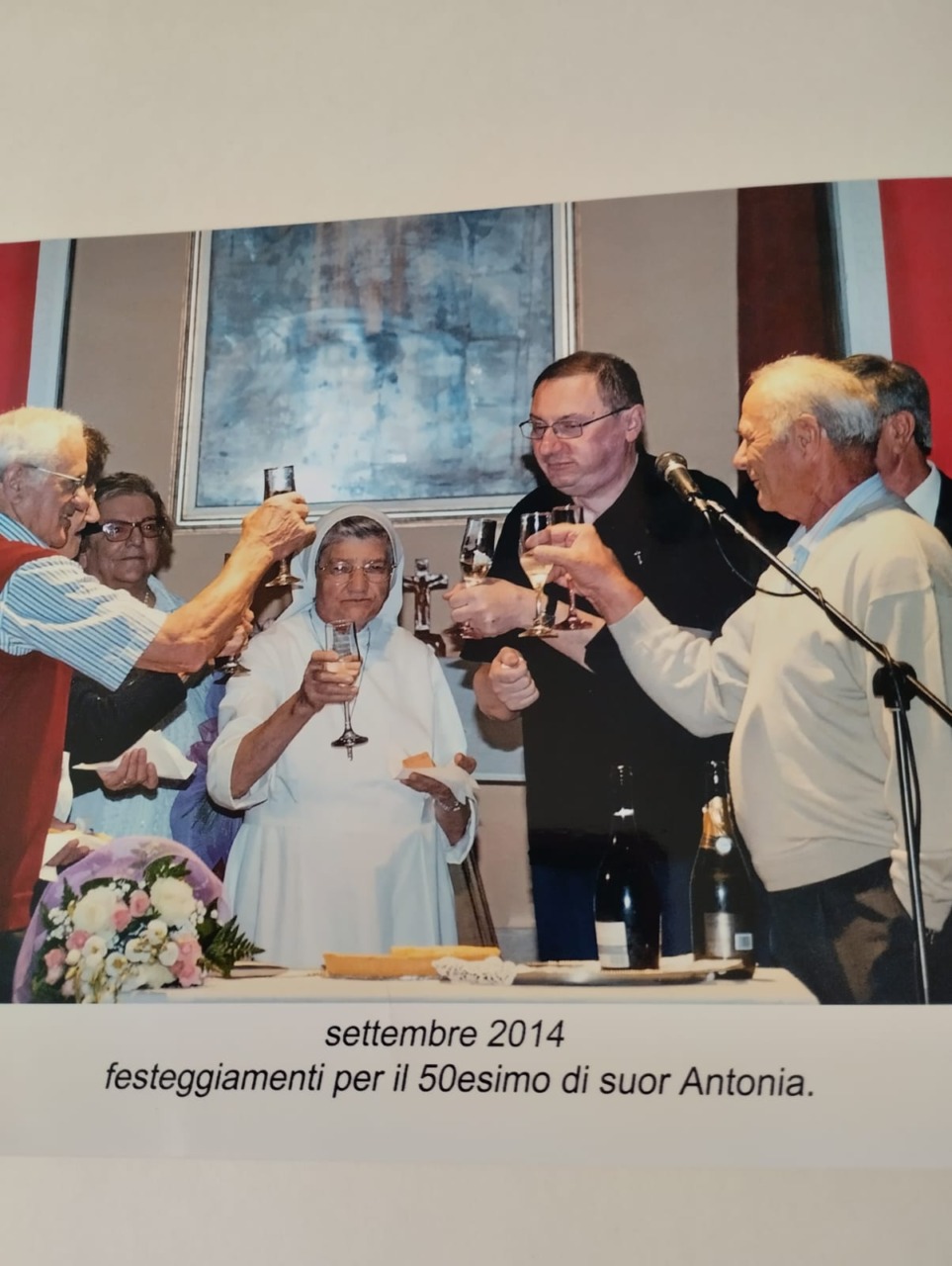 Il rione San Lorenzo saluta suor Antonia