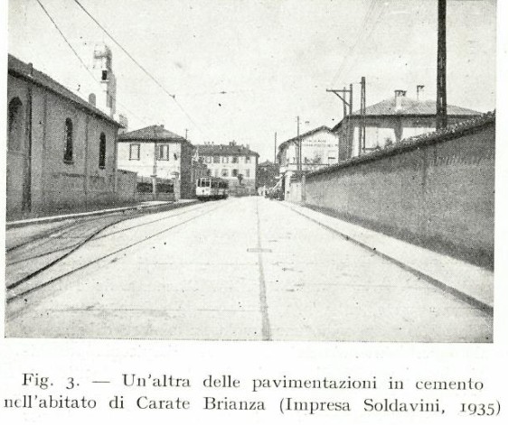La storia degli asfalti a Macherio