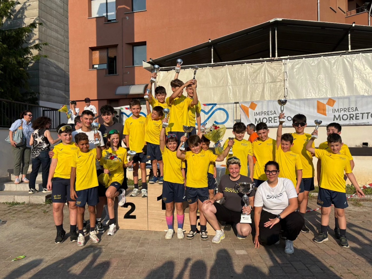 Il Trofeo Don Orione vinto dai Giovanissimi del Velo Club Sovico