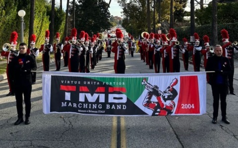 La Triuggio Marching Band a Philadelphia per il 250esimo anniversario dell’indipendenza americana