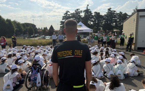 McDonald’s supporta la Protezione Civile durante la visita didattica delle scuole elementari