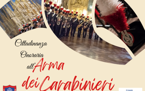 Carate Brianza omaggia l’Arma dei Carabinieri con la cittadinanza onoraria
